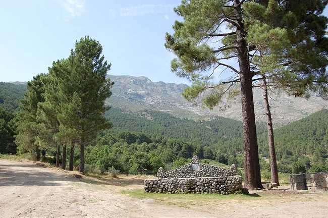 La Cebedilla, punto final del recorrido